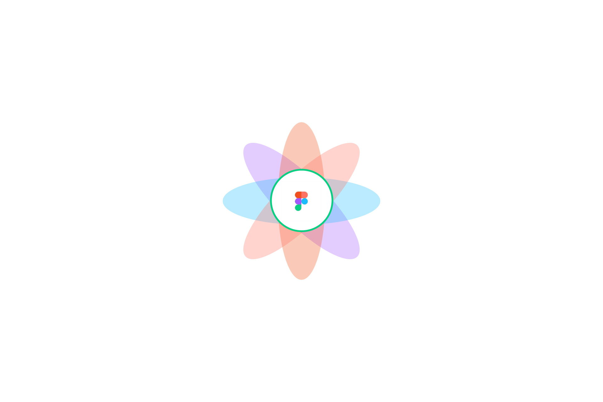 A flower that represents Figma.