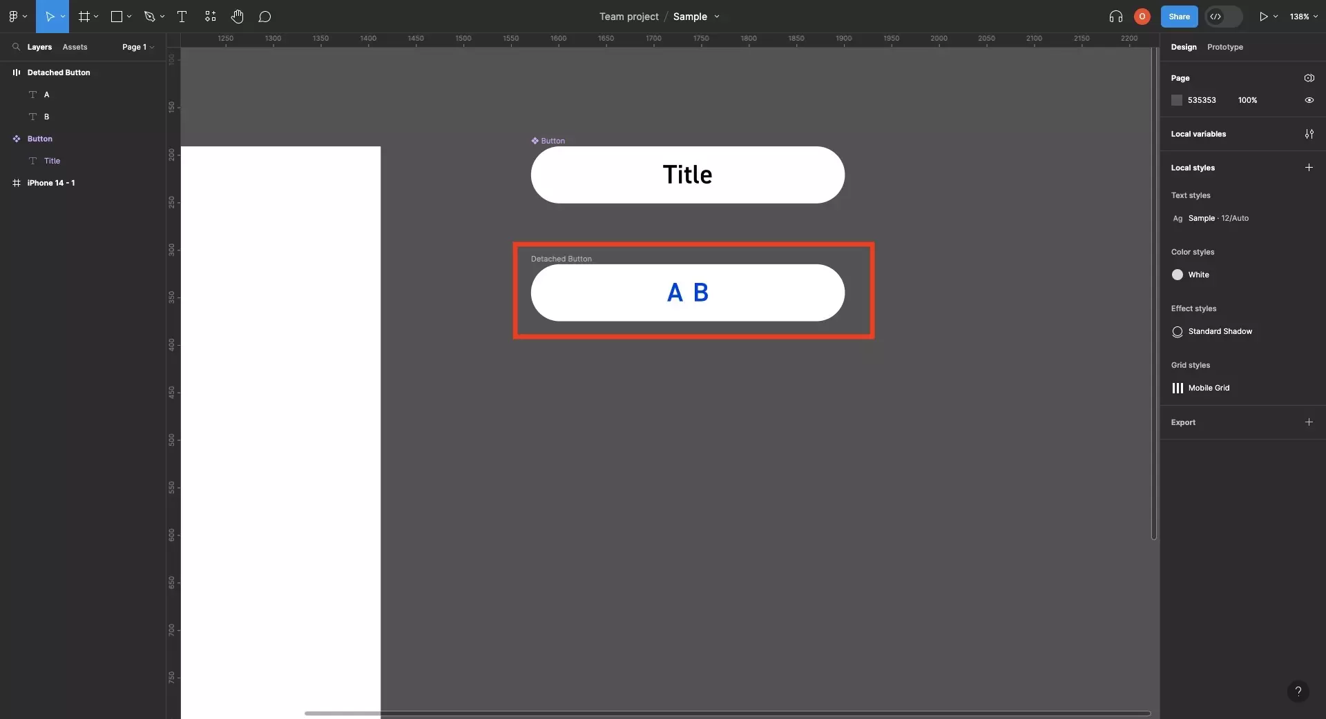 How to use space between in a Figma auto layout